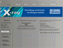 Tablet Screenshot of drgoos-suprema.de